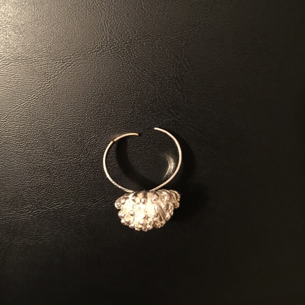 Flower silver ring - Picture 4 of 7
